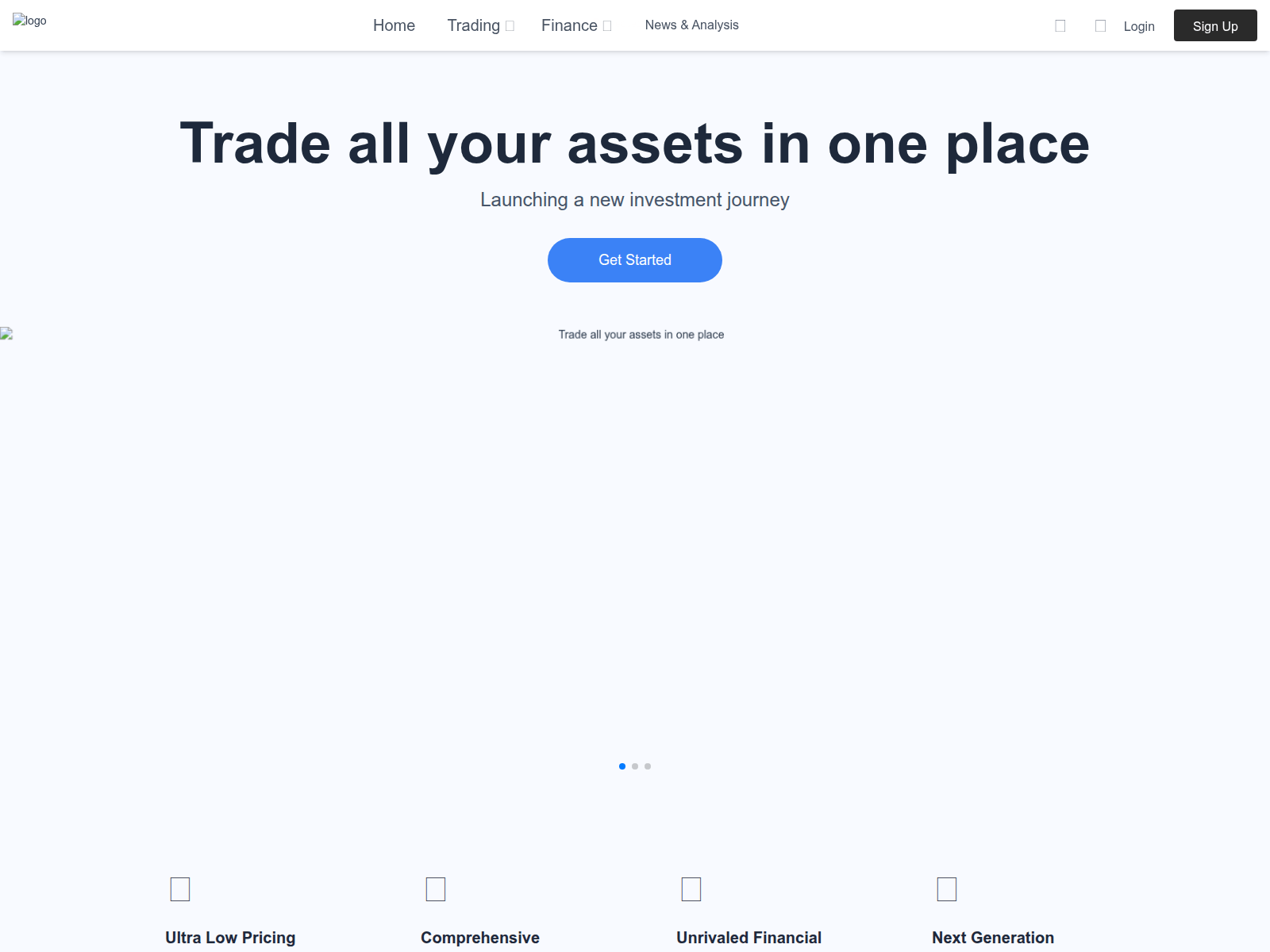 Screenshot of finanisweb3.org