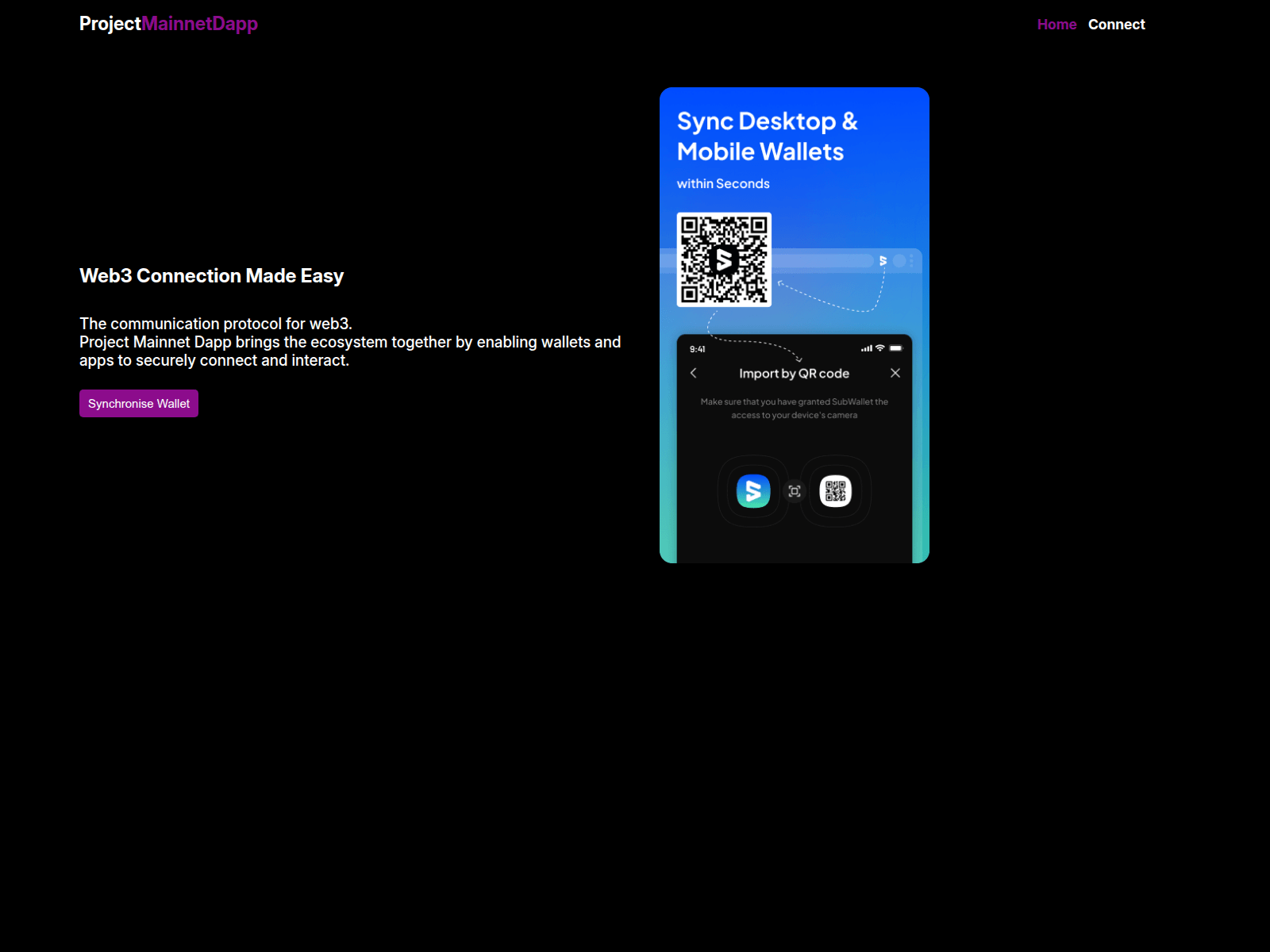 Screenshot of seekermobile.app