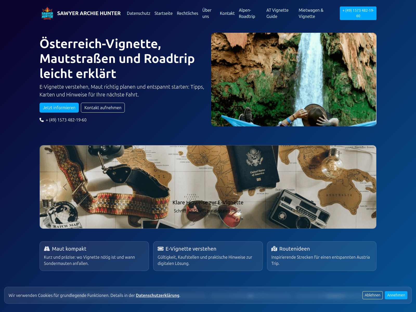Screenshot of asfln-toll.com