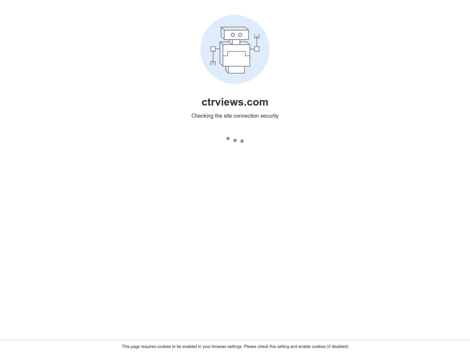 Forensic screenshot of ctrviews.com