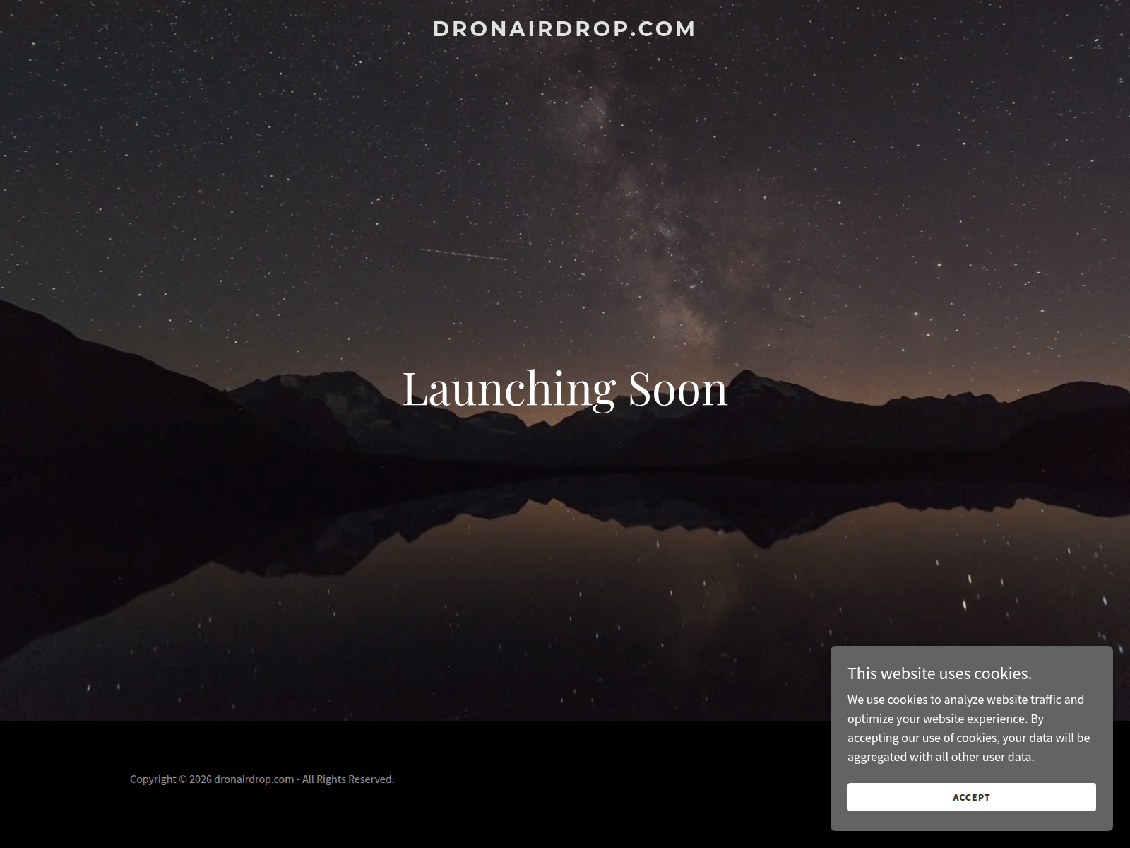 Screenshot of dronairdrop.com