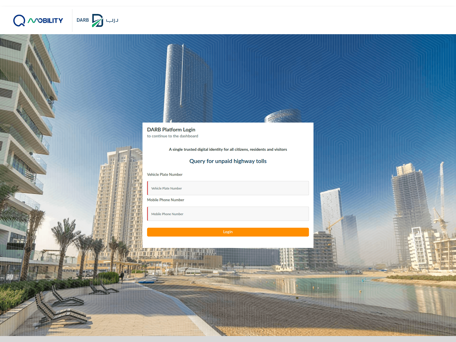 Screenshot of darb.itc.gov.ae-docs.com