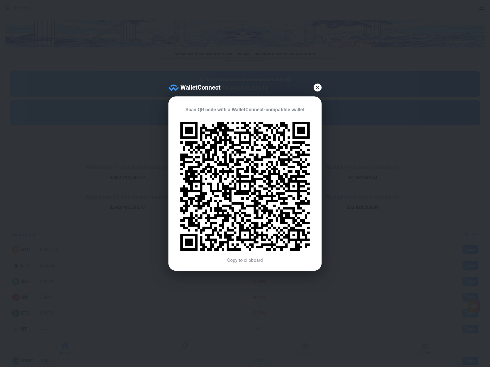 Screenshot of ethereumhub02.com
