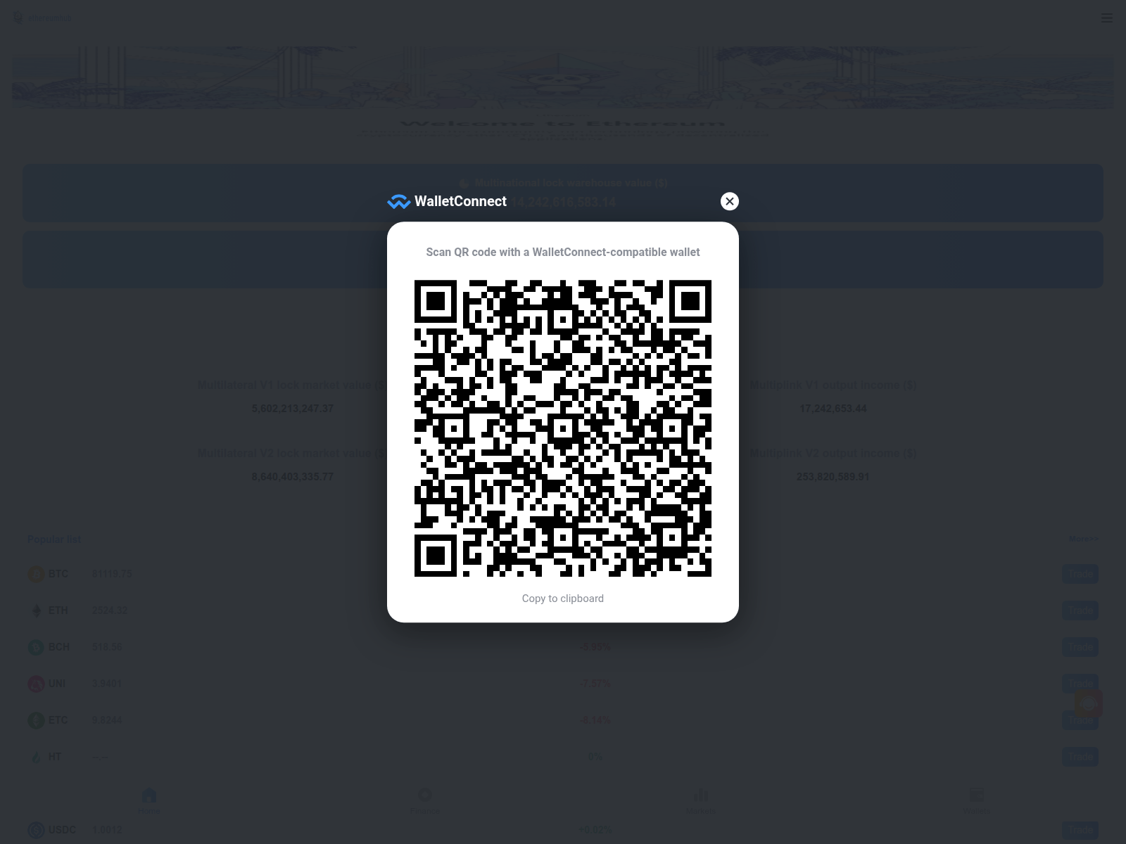 Screenshot of ethereumhub01.net