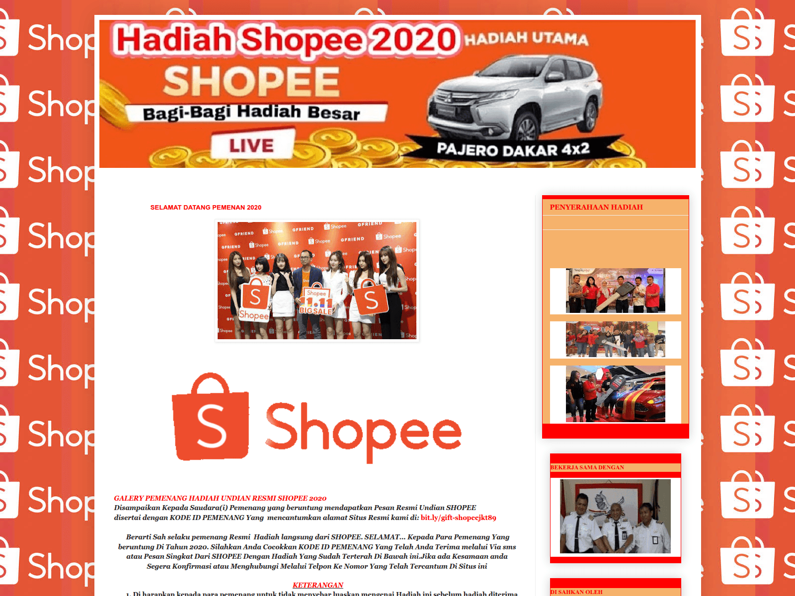 Screenshot of gift-shopeejkt89.blogspot.com