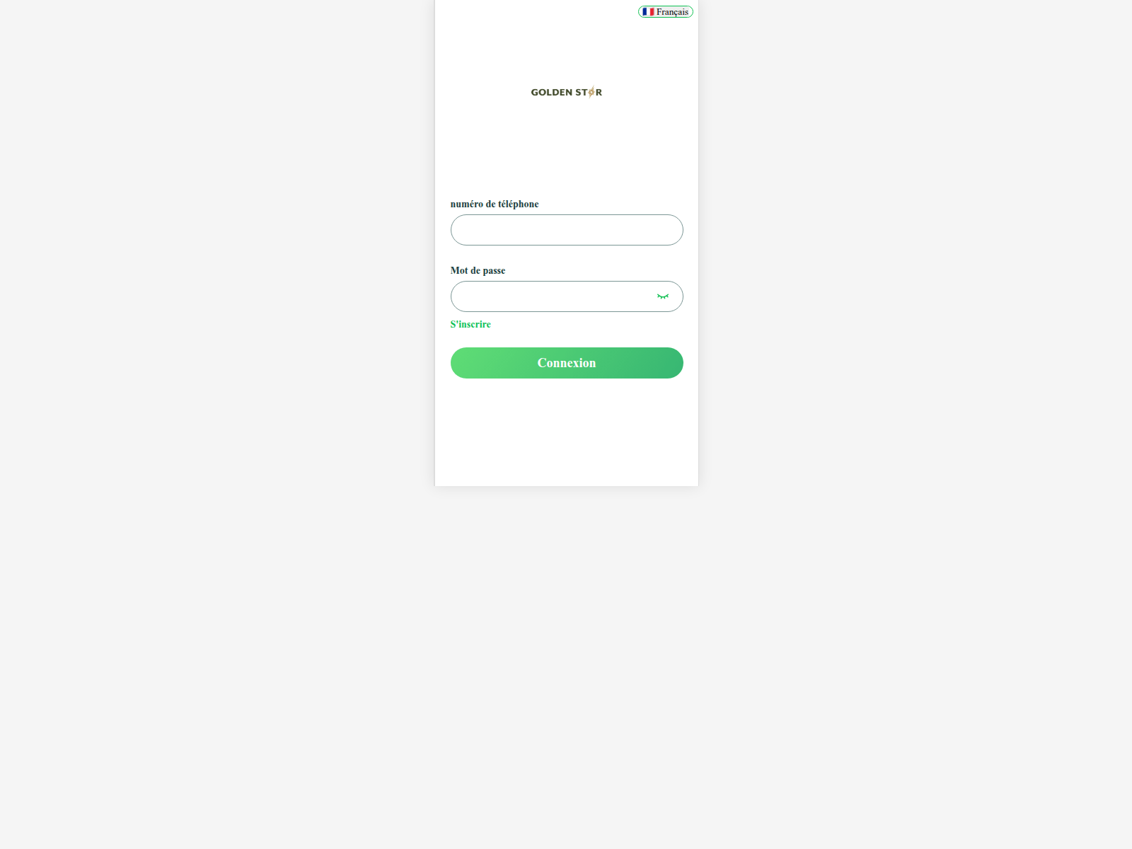 Screenshot of www.gsr333.com/index/user/login