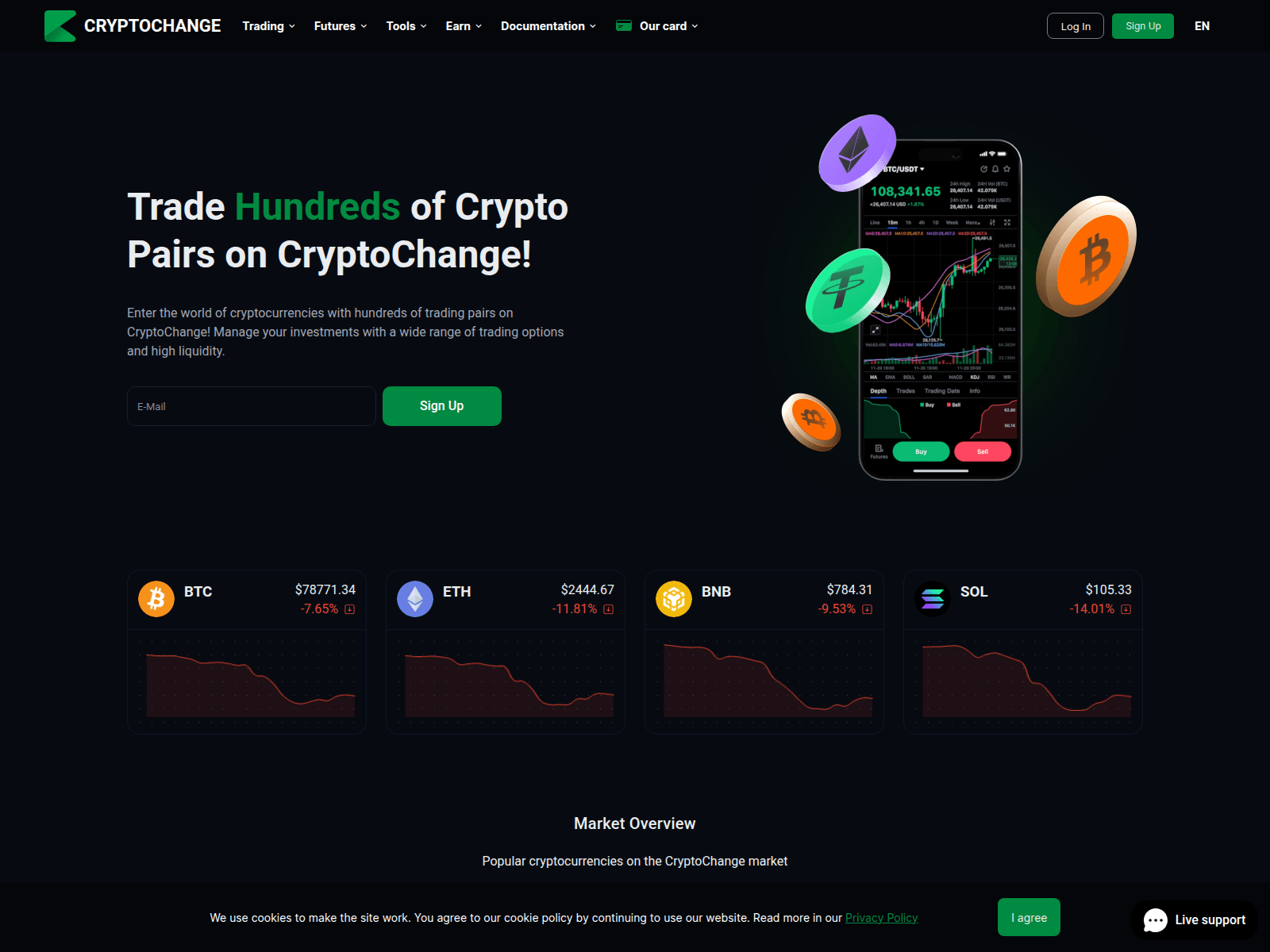 Screenshot of cointir.com