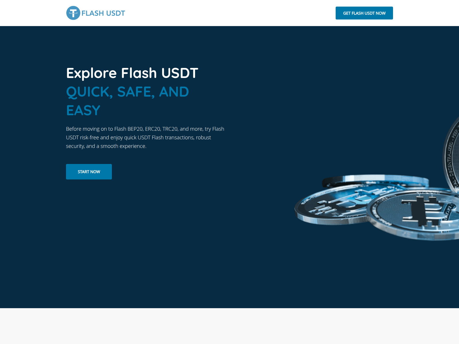 Screenshot of flashcoinsale.shop