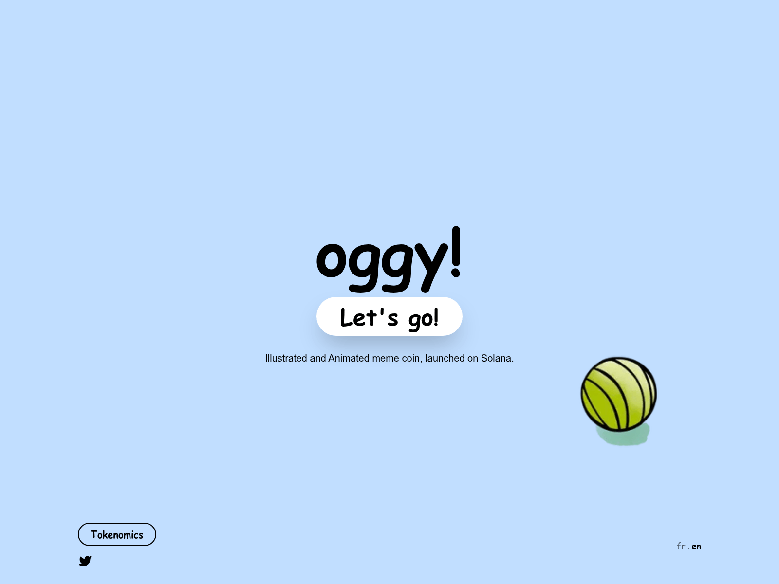 Screenshot of oggycoin.fun