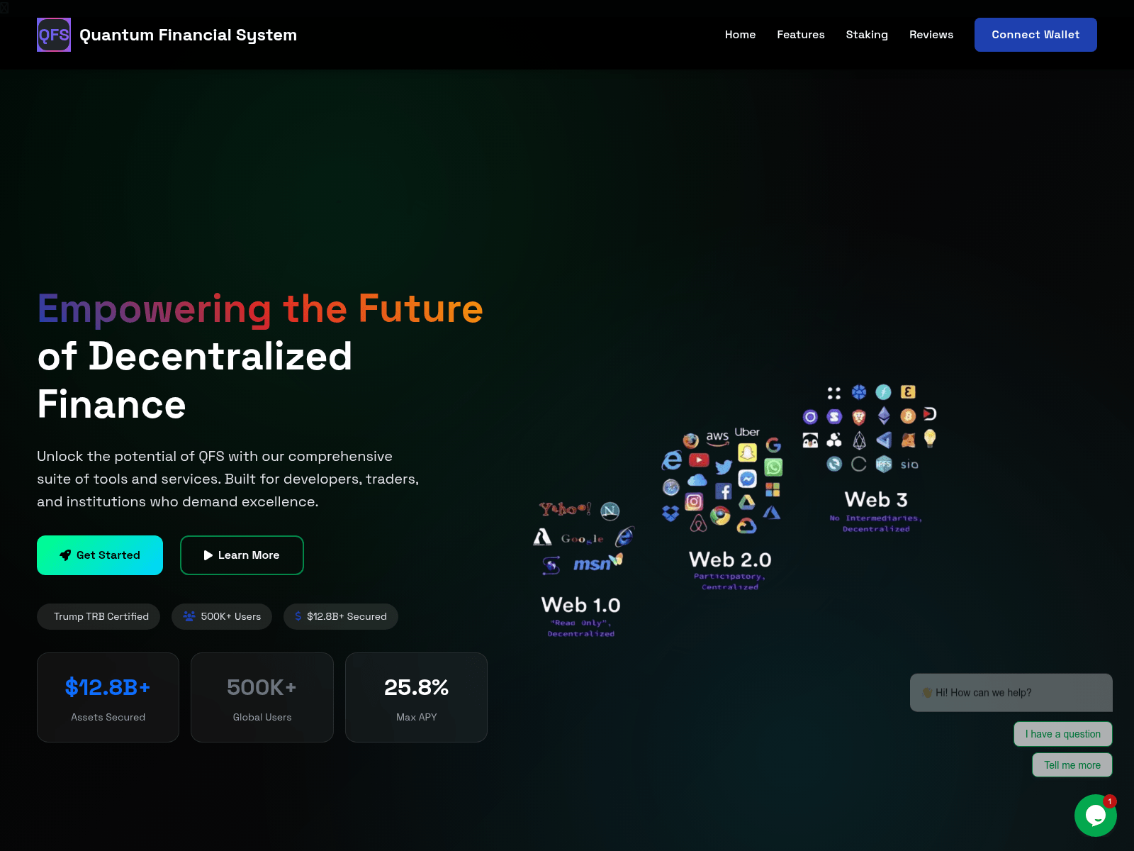 Screenshot of qfsgesaravault.com