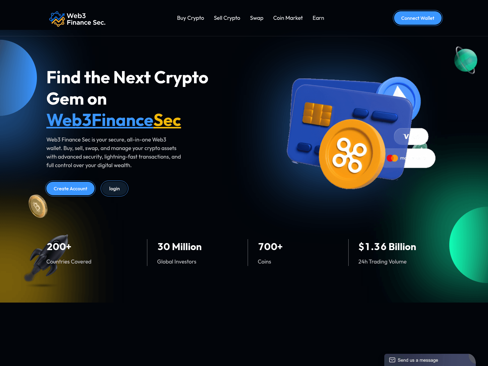 Screenshot of web3financesec.com
