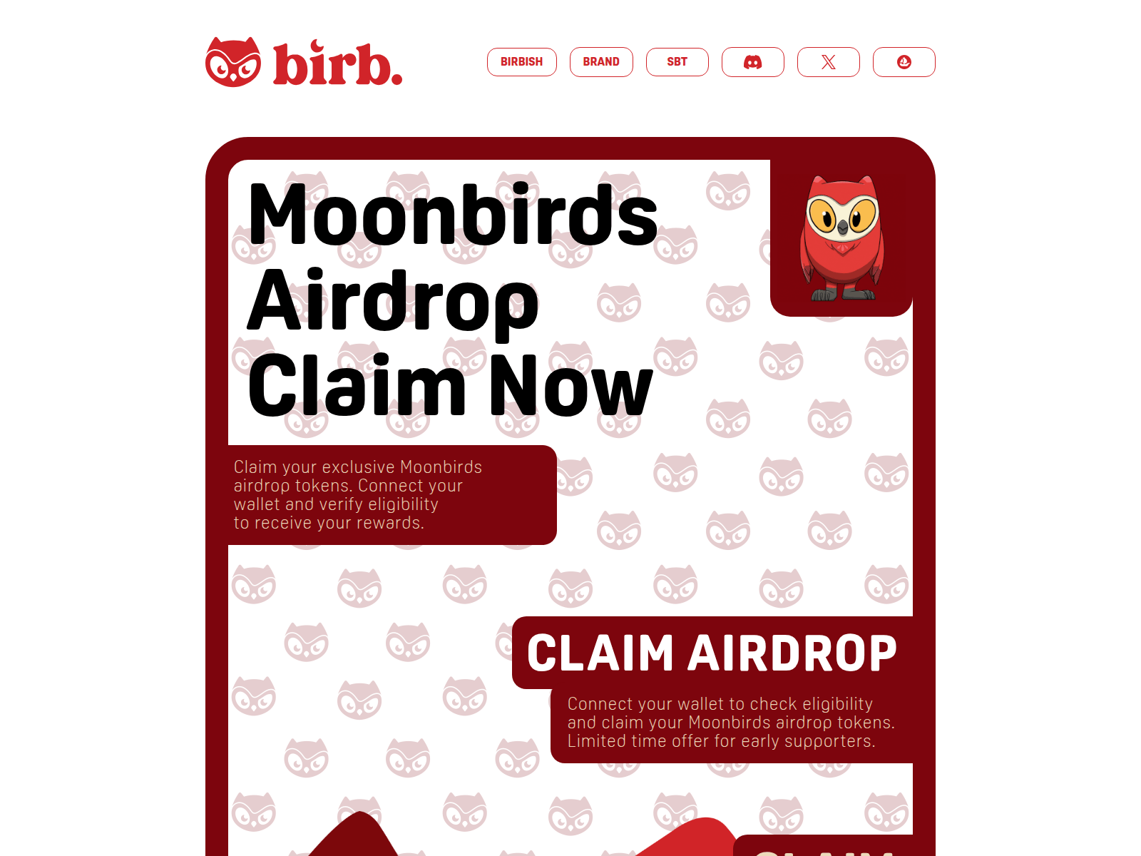 Screenshot of birbcoin.org