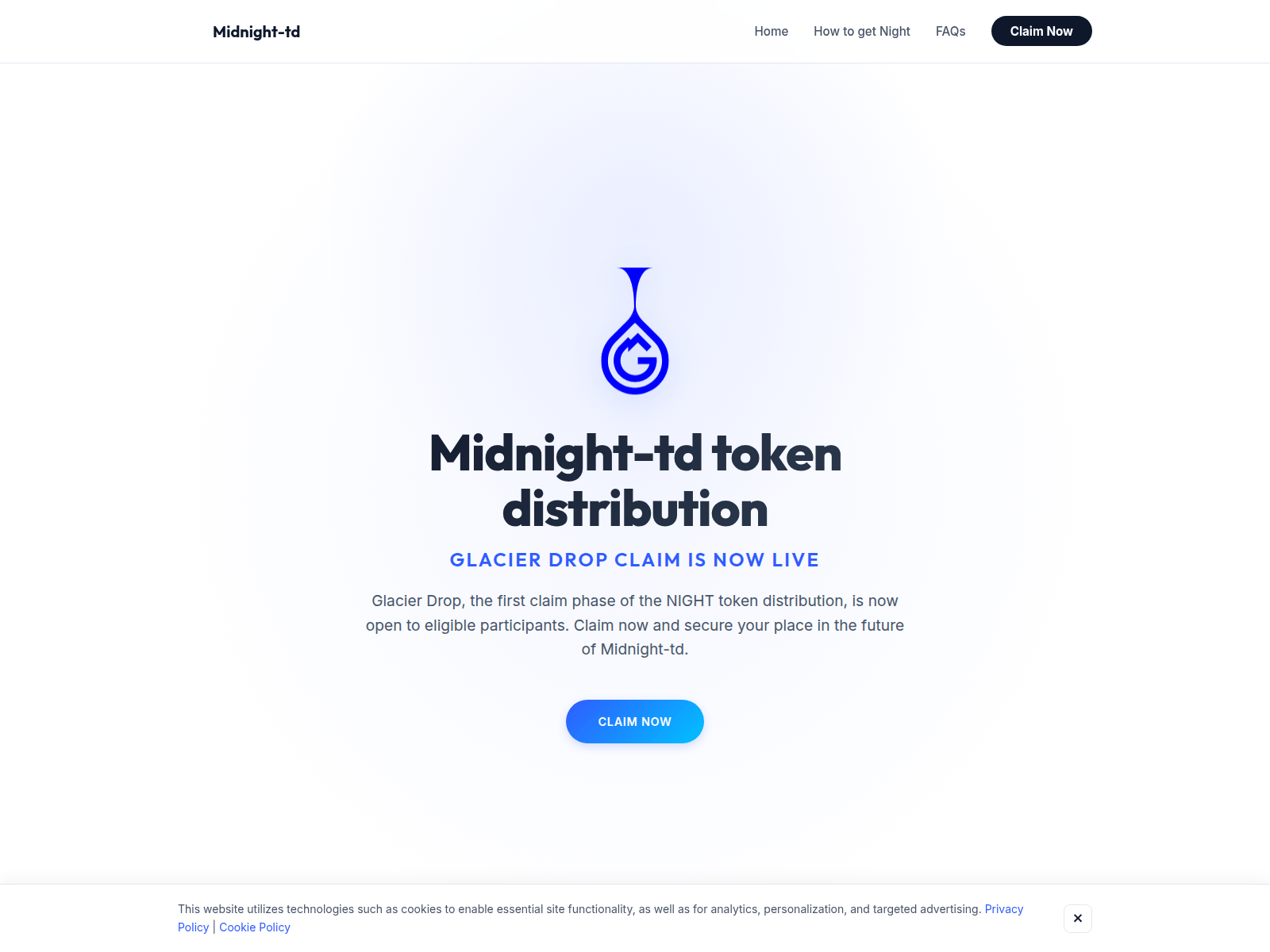Screenshot of midnight-validate.com