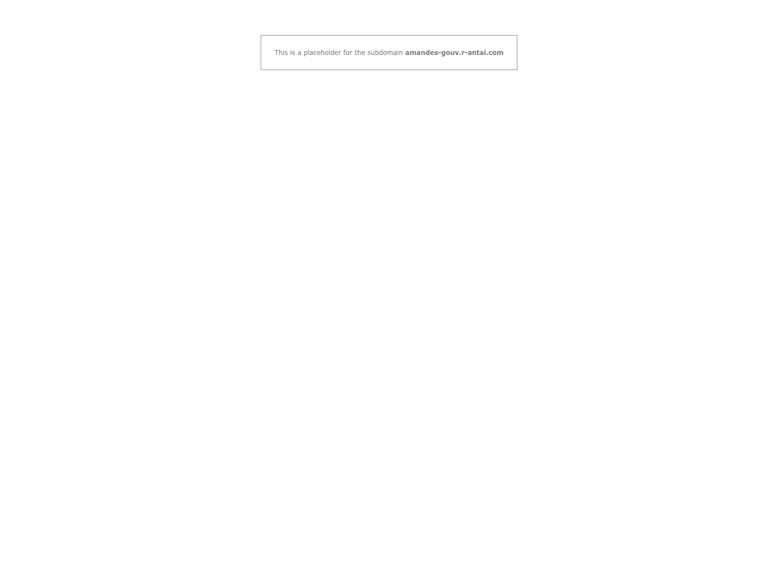Screenshot of amandes-gouv.r-antai.com