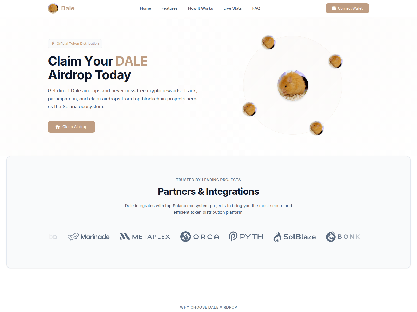 Screenshot of dale.coincap.click