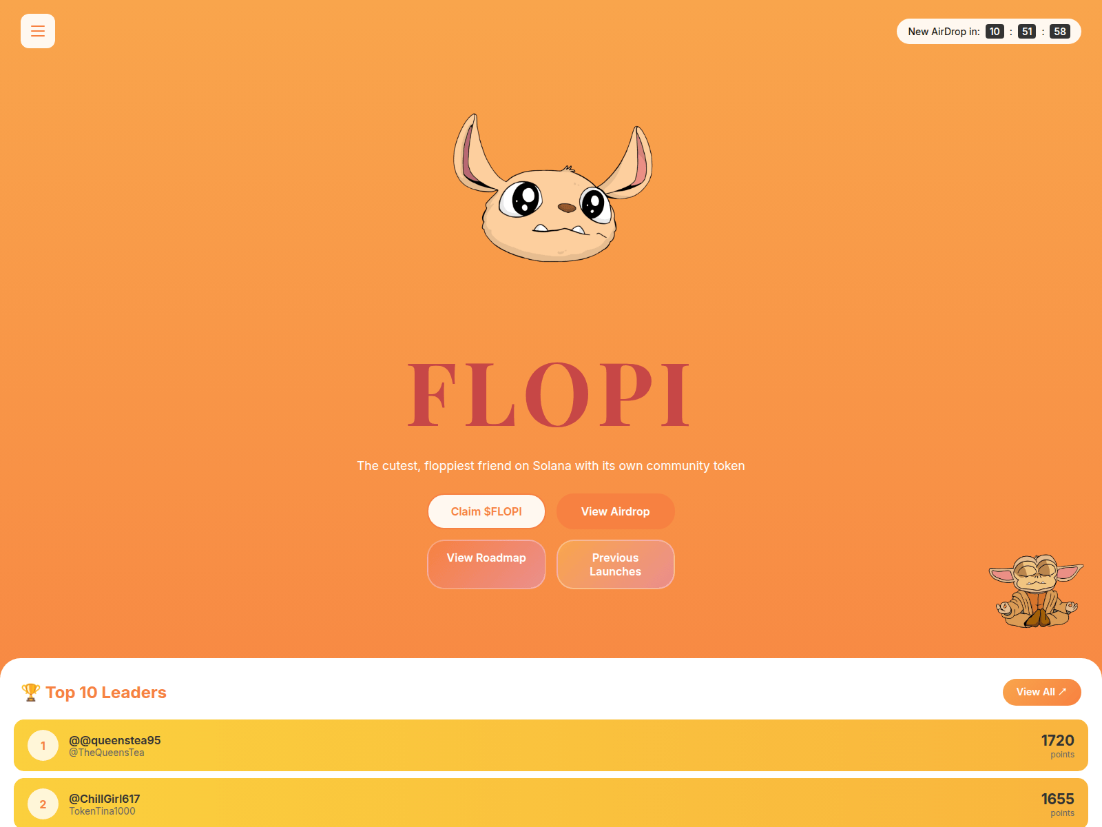 Screenshot of flopisoiana.xyz