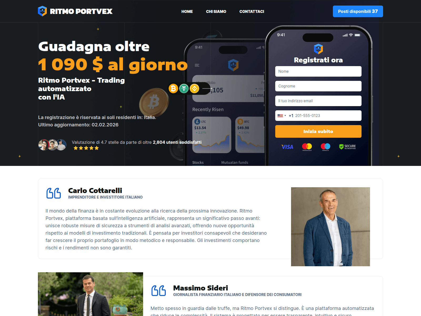 Screenshot of ritmo-portvex.com