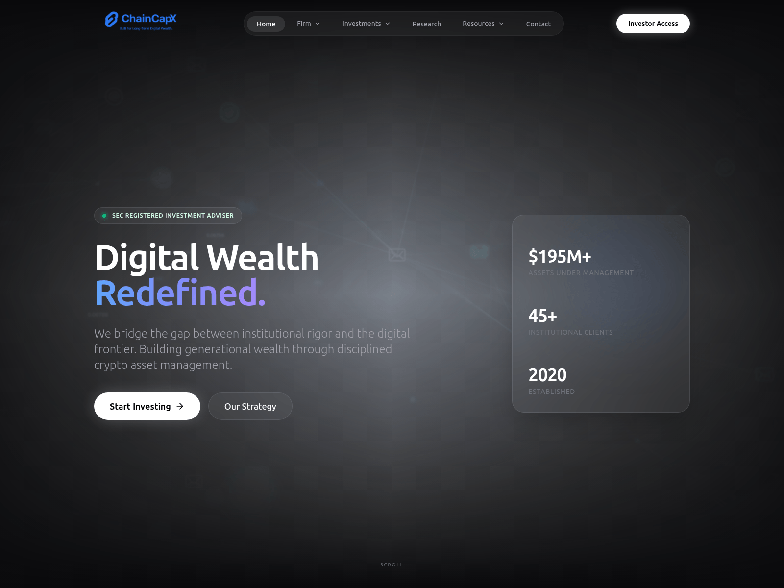 Screenshot of ccx.capital