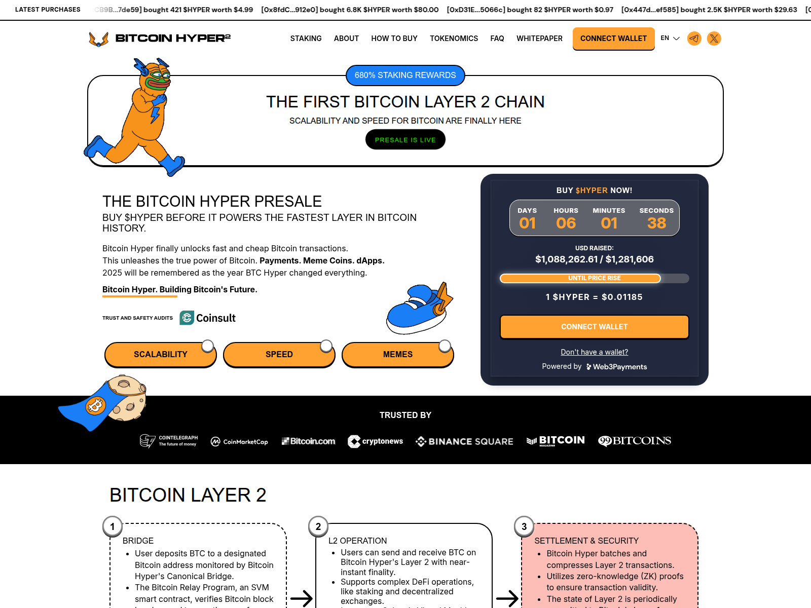 Screenshot of claim-bitcoinhyper.pages.dev