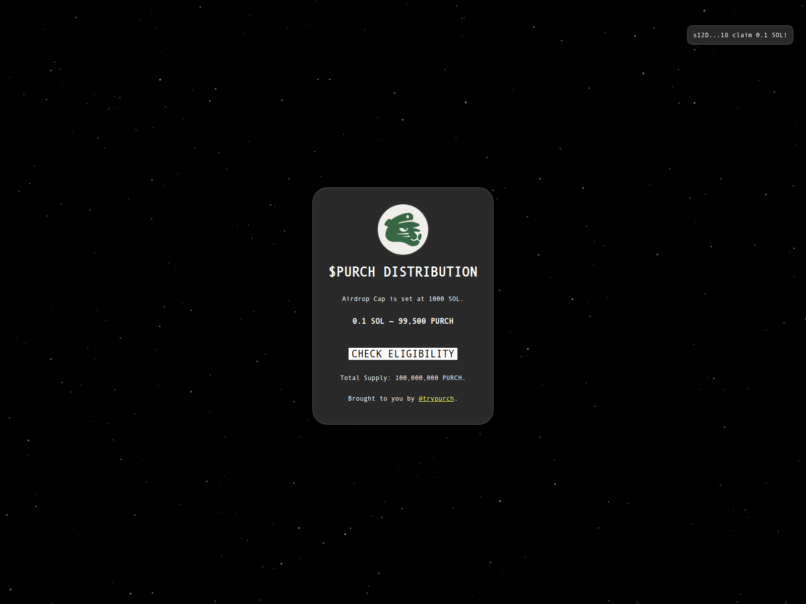 Screenshot of purchs-allocation.xyz