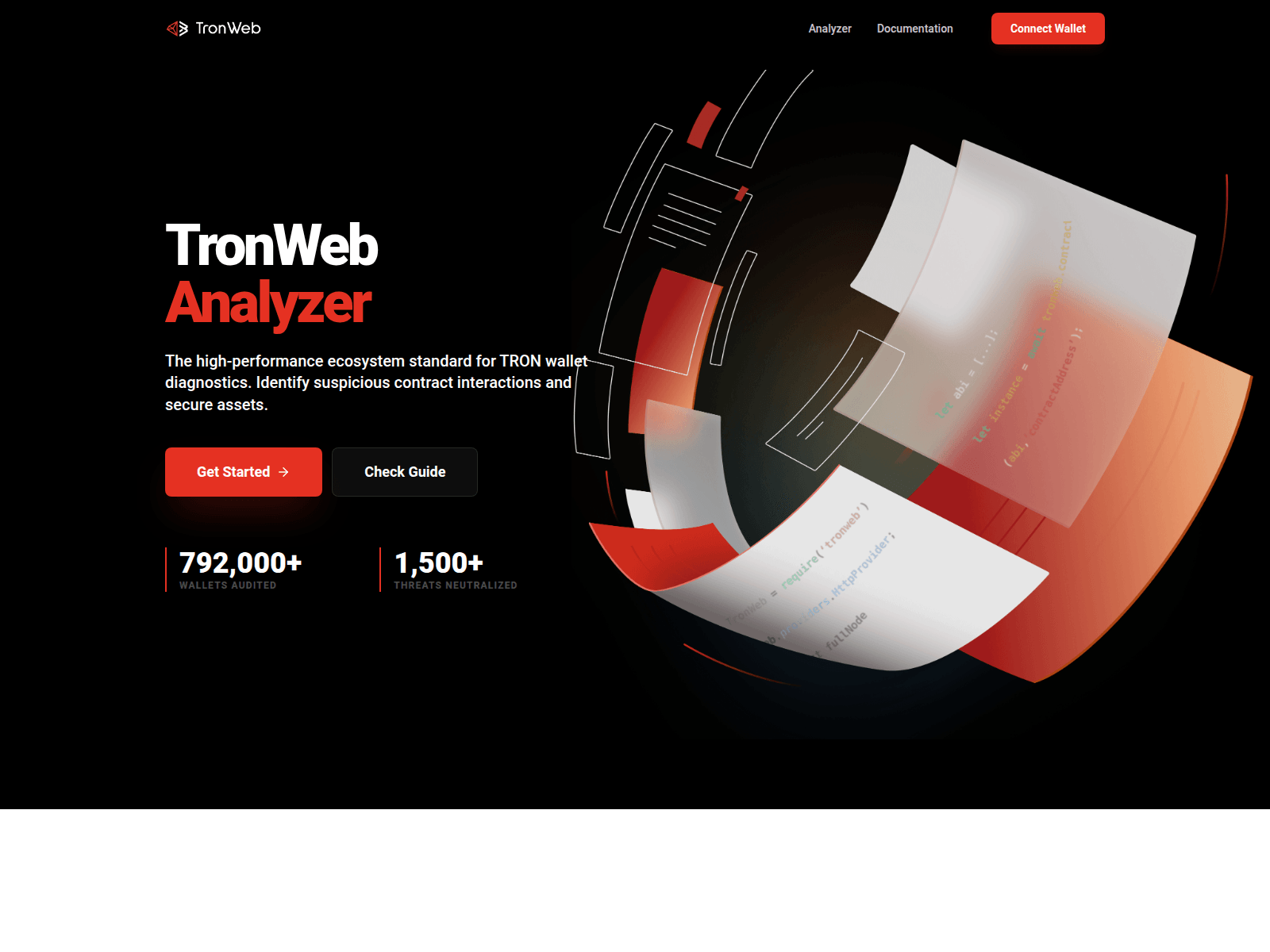 Screenshot of tronweb.one