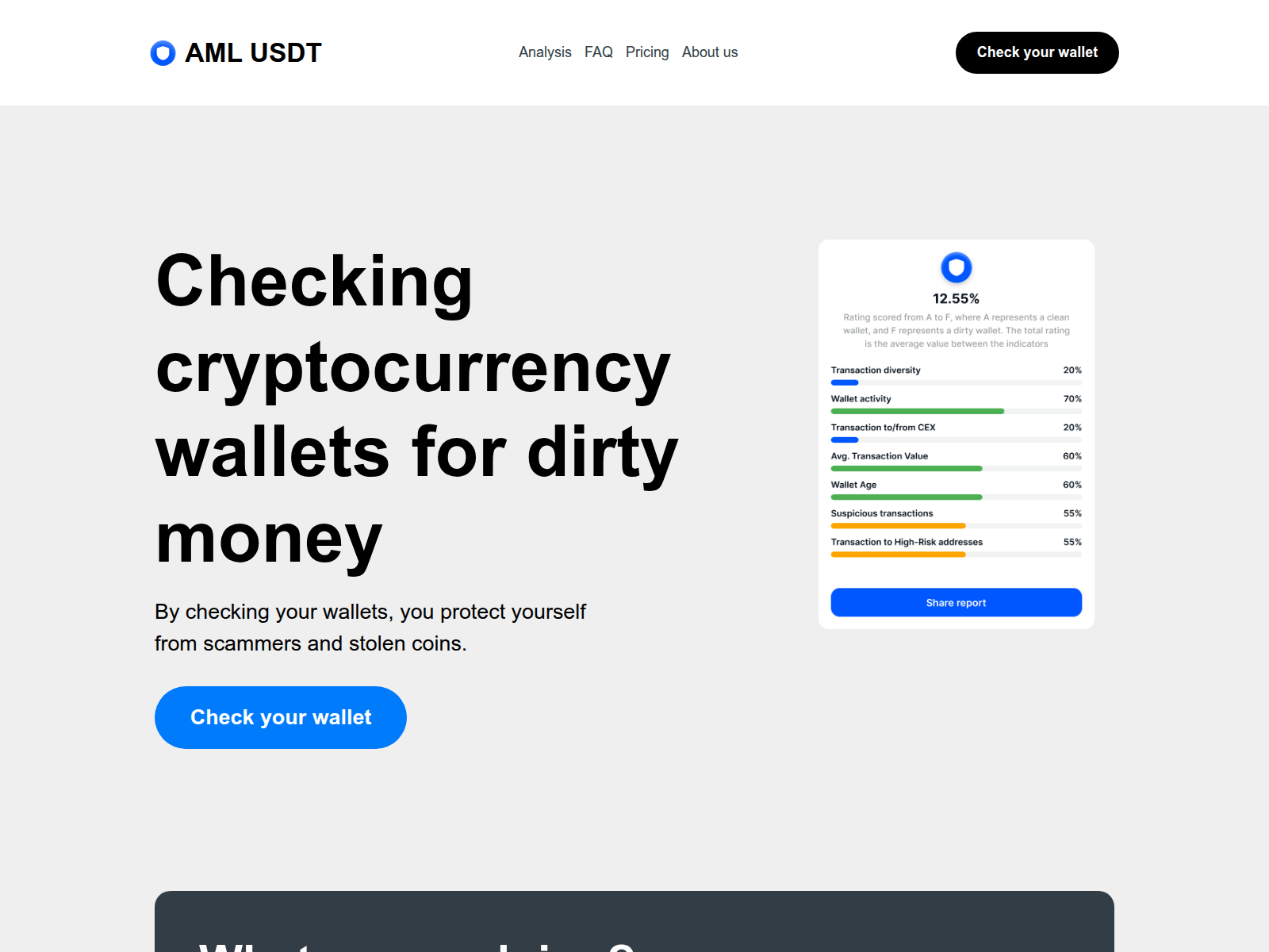 Screenshot of usdt-trc20.info