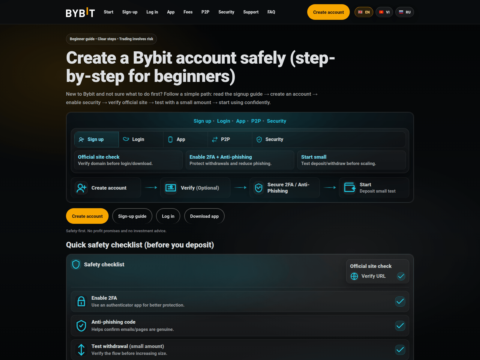 Screenshot of bybit.market