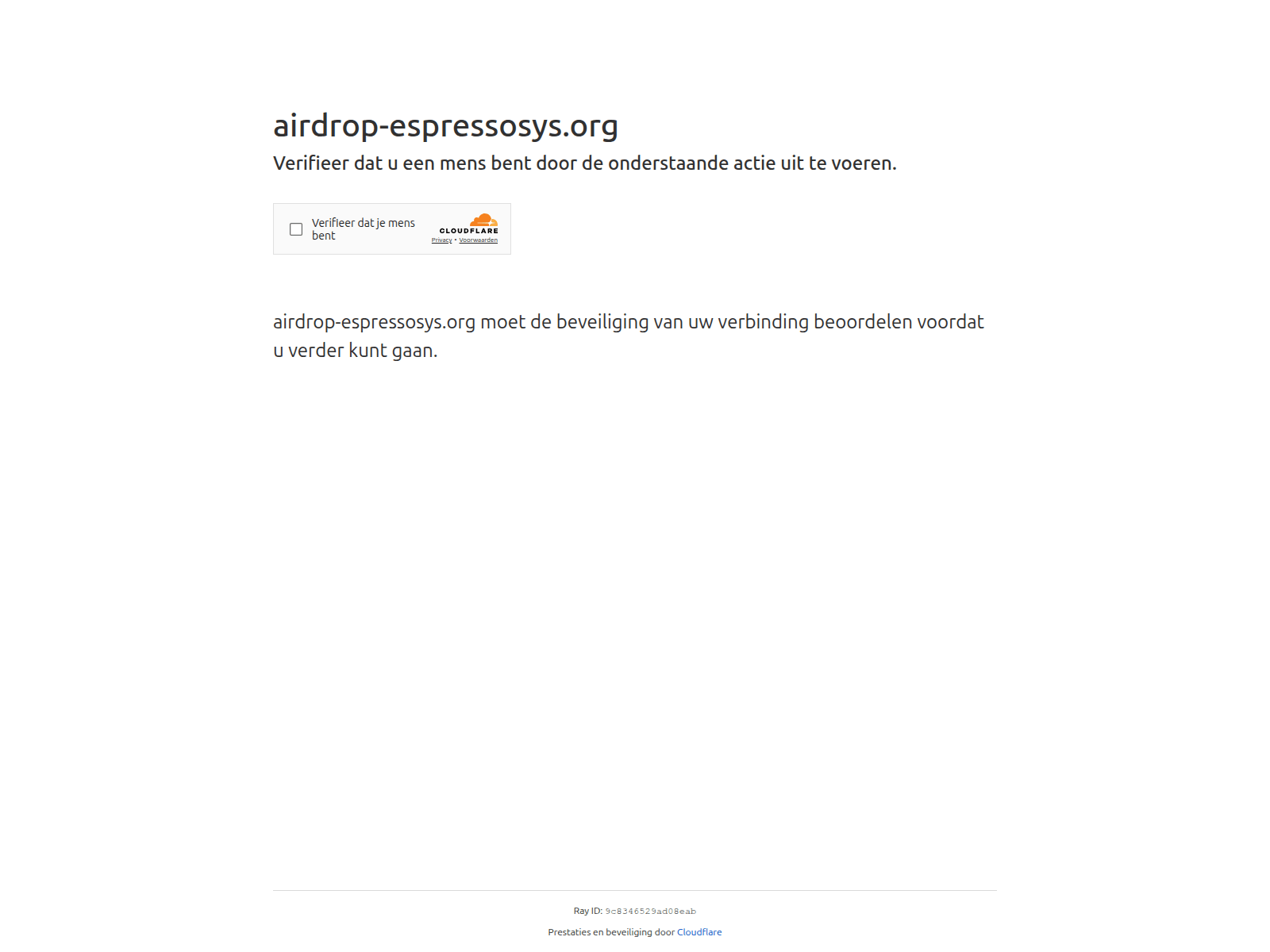 Screenshot of airdrop-espressosys.org