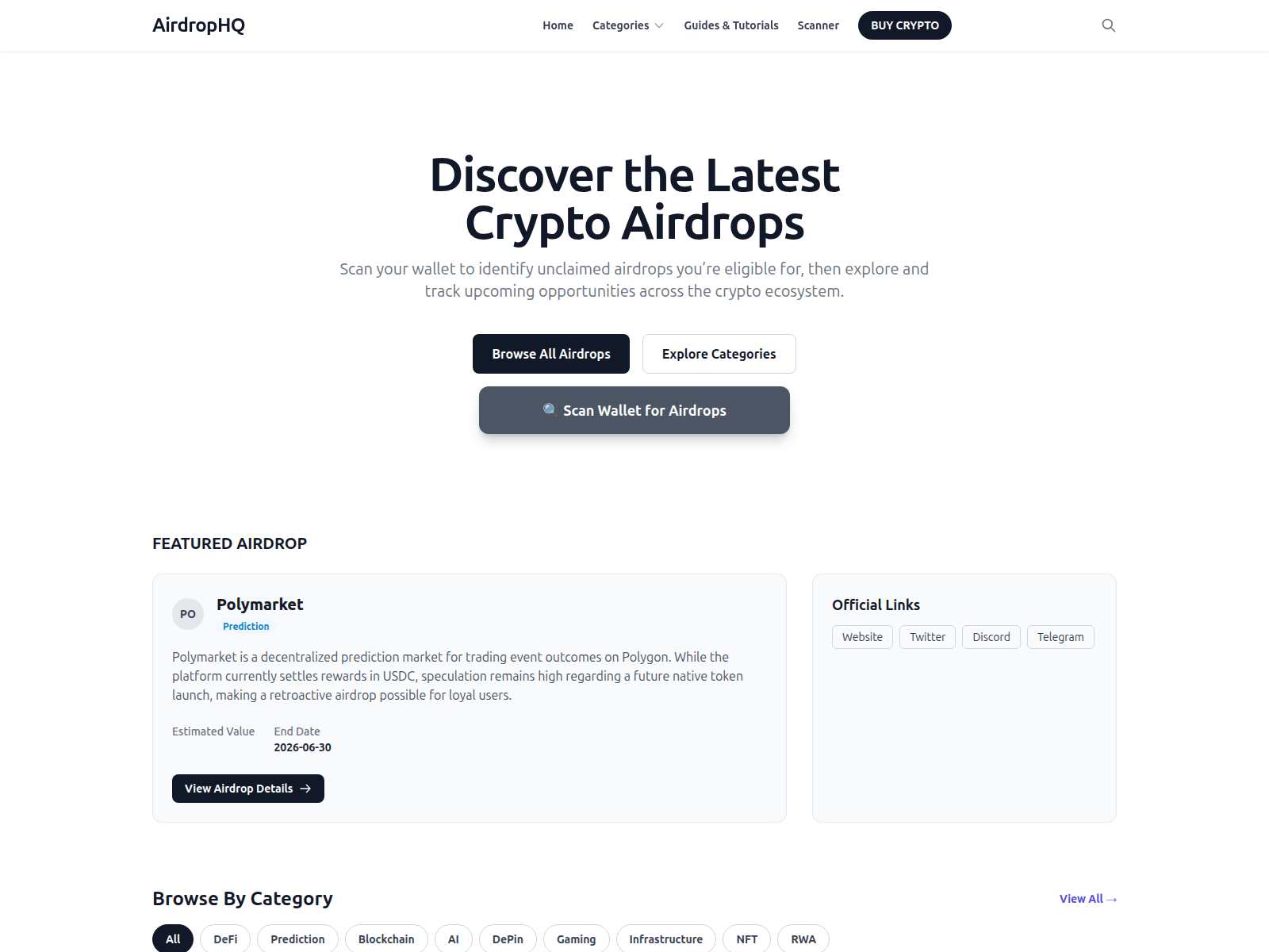 Screenshot of airdrophq.cc