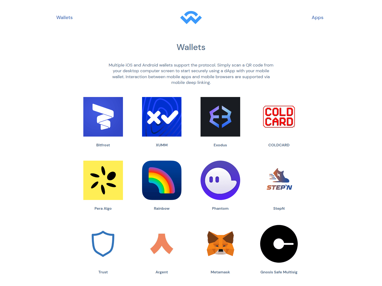 Screenshot of wallet-connect-mode-exfv4.kinsta.page