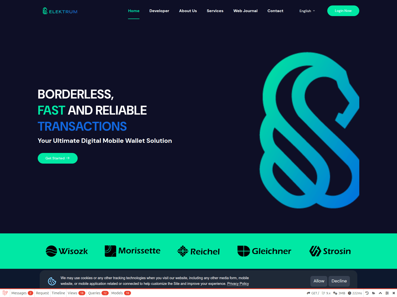 Screenshot of wallet-test.online