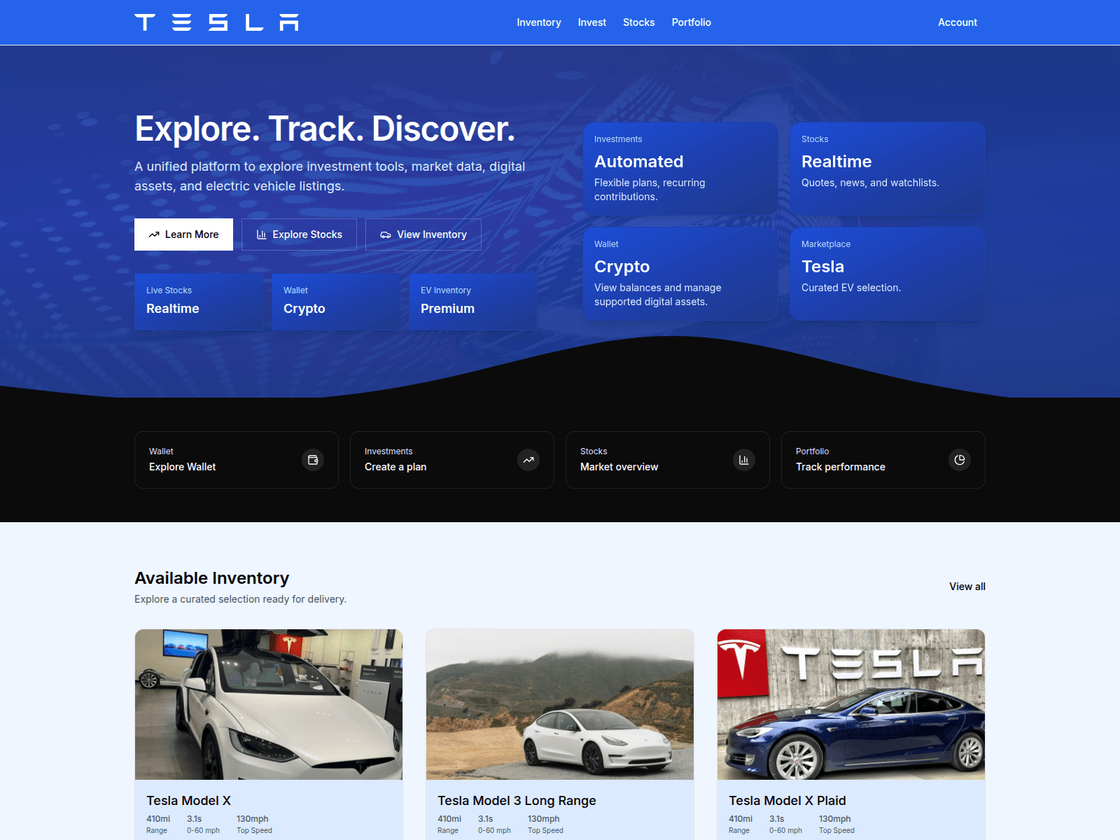 Screenshot of teslaxstockhub.com.nanoxledgers-backup.com