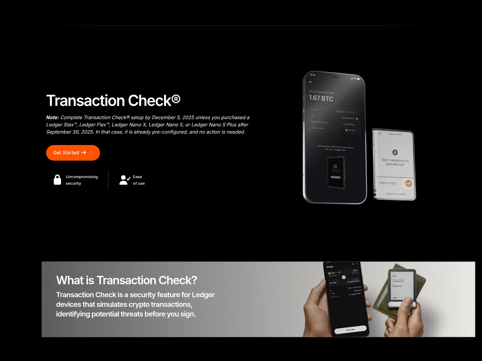 Screenshot of www.tangemx.com