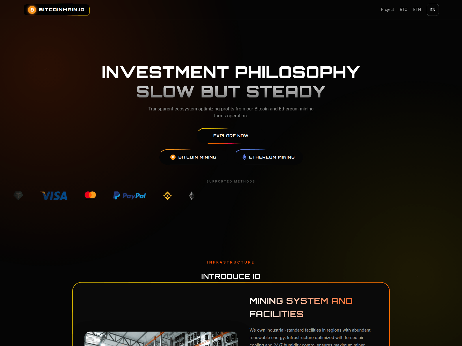 Screenshot of blockchainsvn.com
