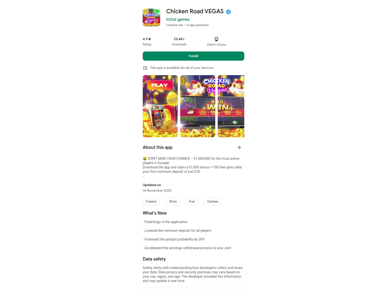 Screenshot of argentina-chicken.site