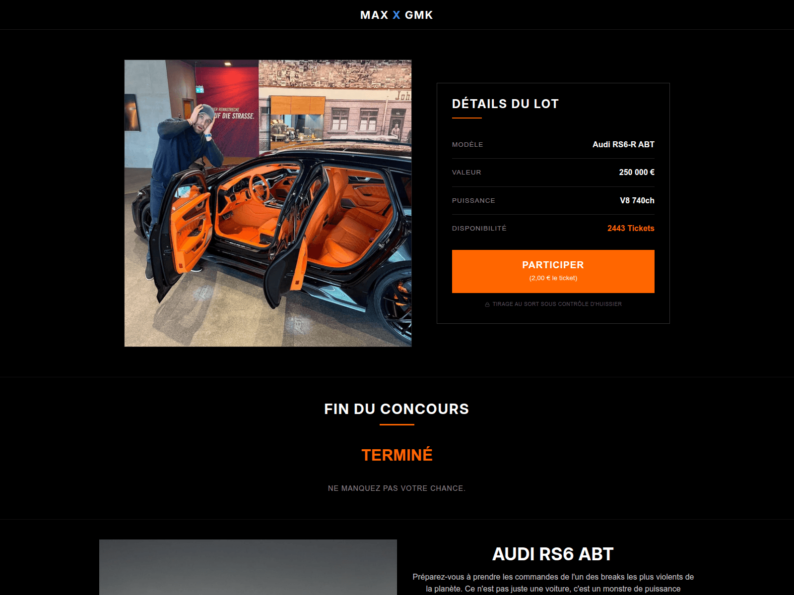 Screenshot of maxxgmk.myshopify.com