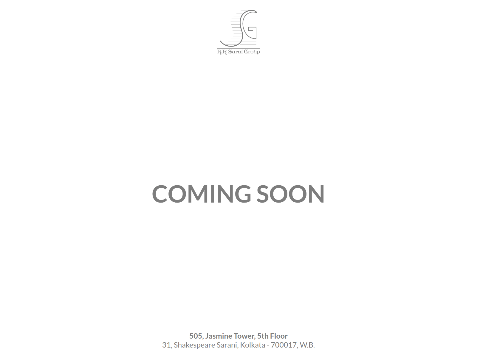 Screenshot of rrsaraf.com