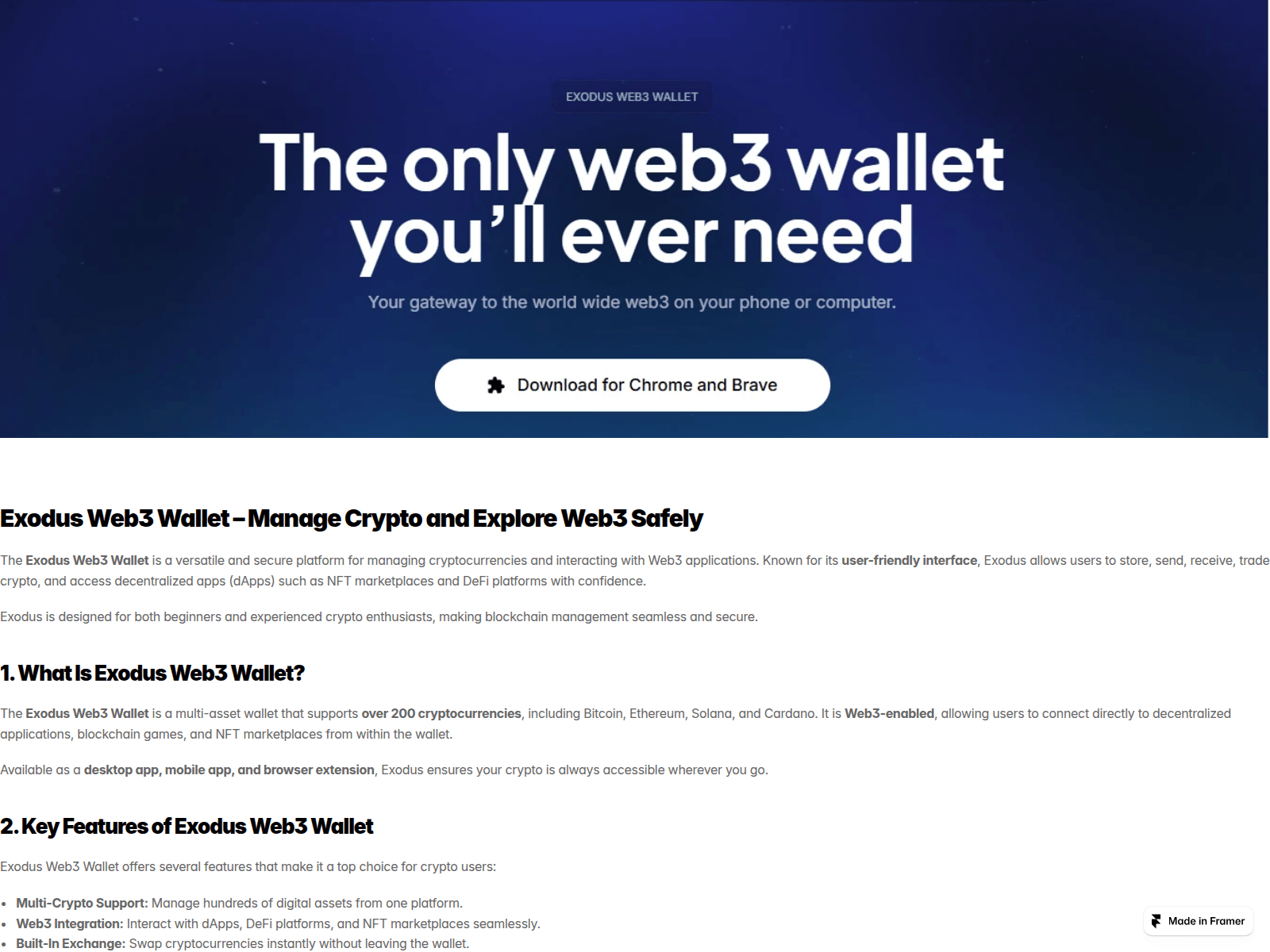 Screenshot of intro-exoduc-us.framer.media
