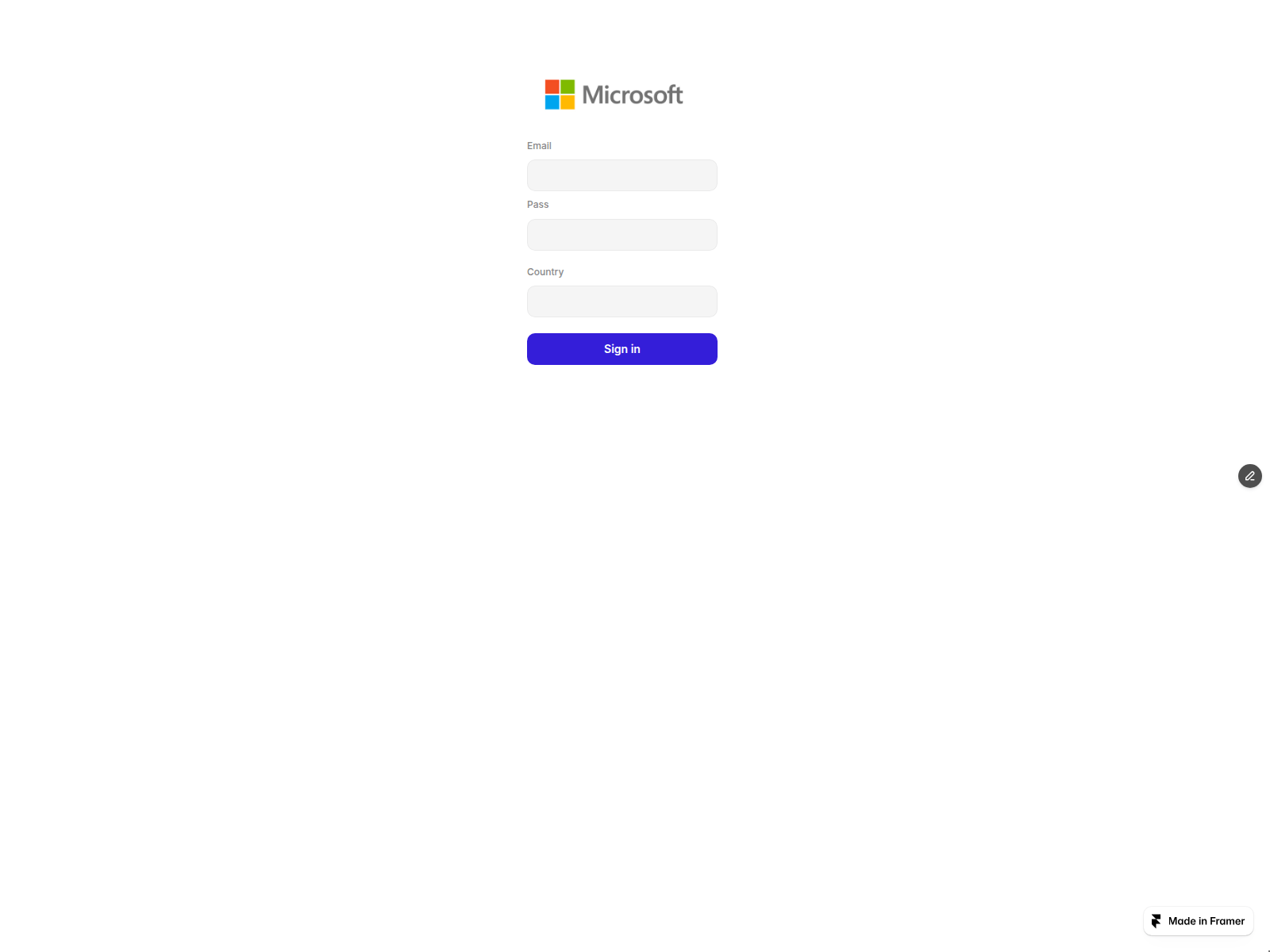 Screenshot of bashful-fade-476203.framer.app