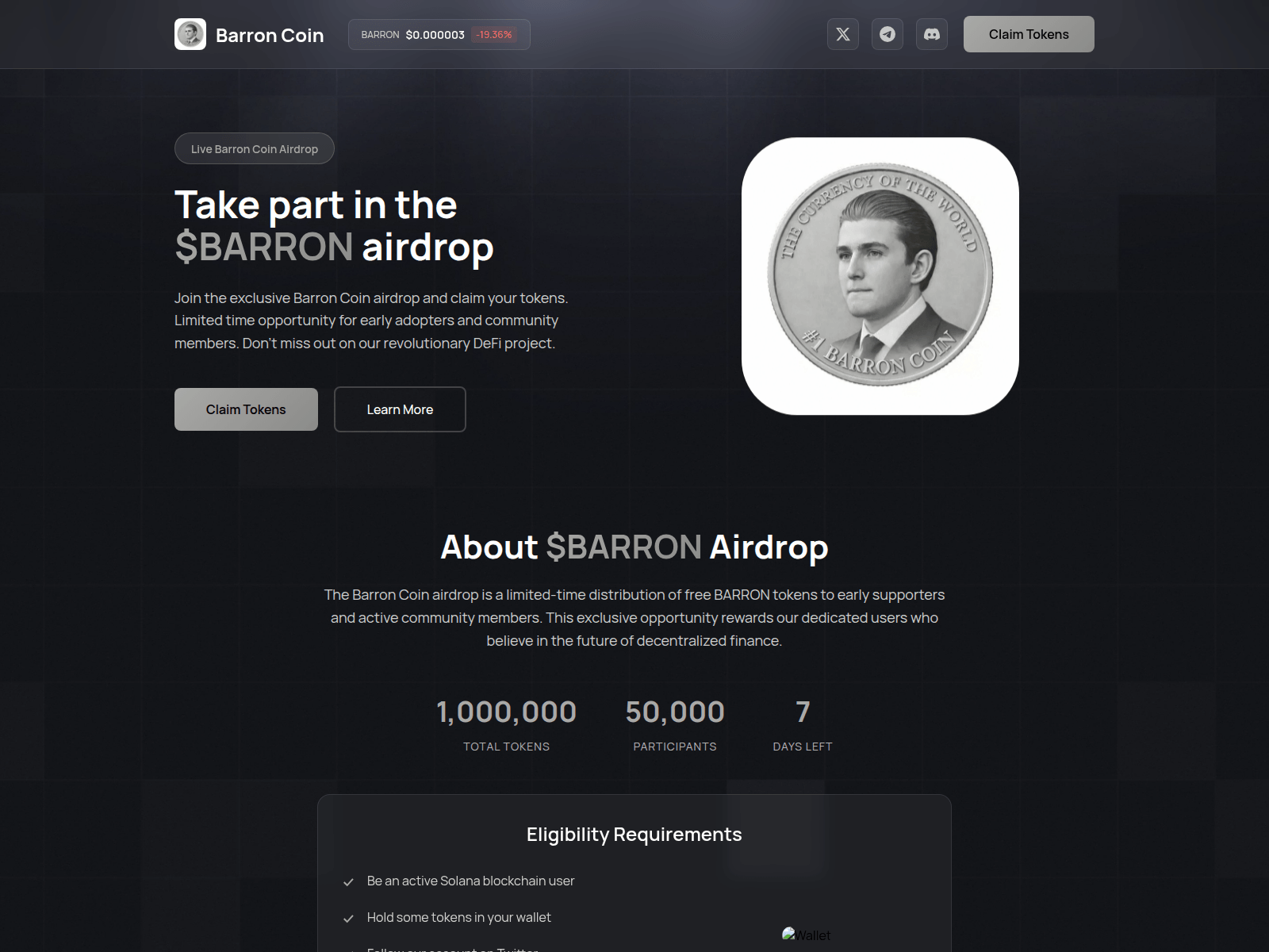 Screenshot of barron-event.fun