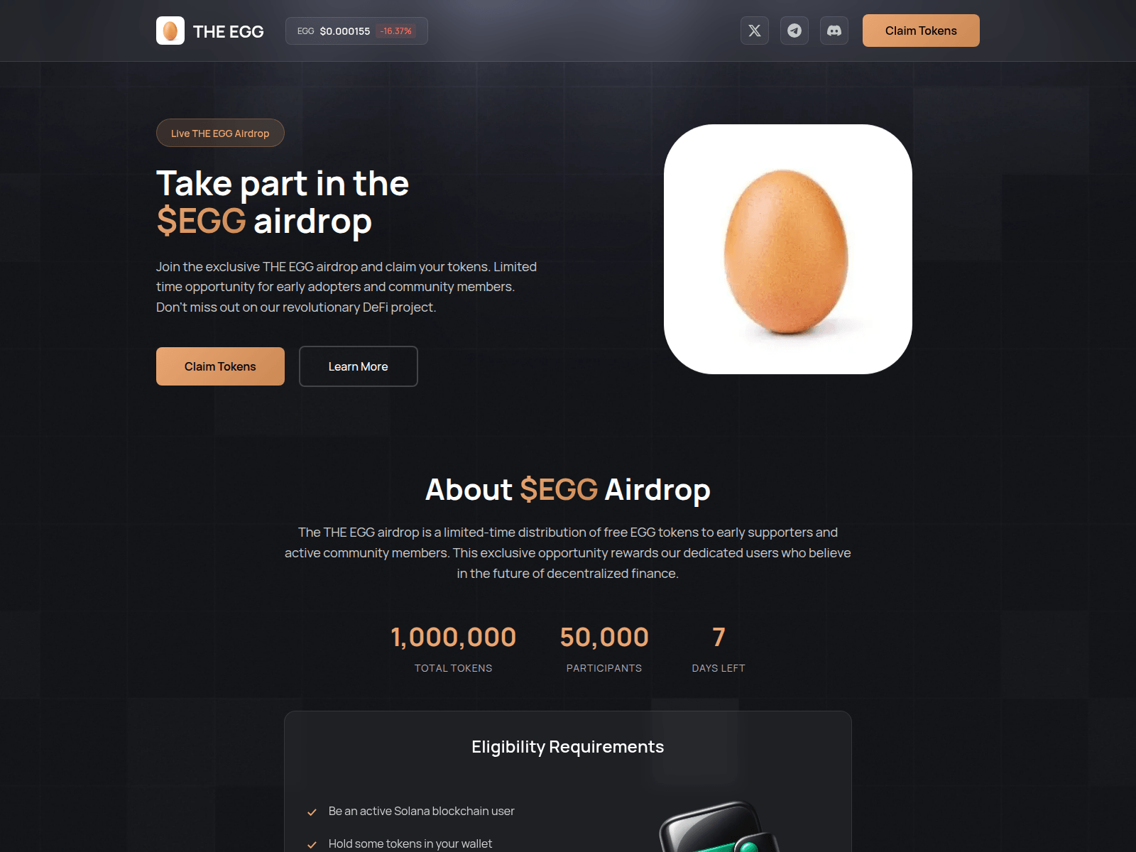 Screenshot of eggs-event.fun