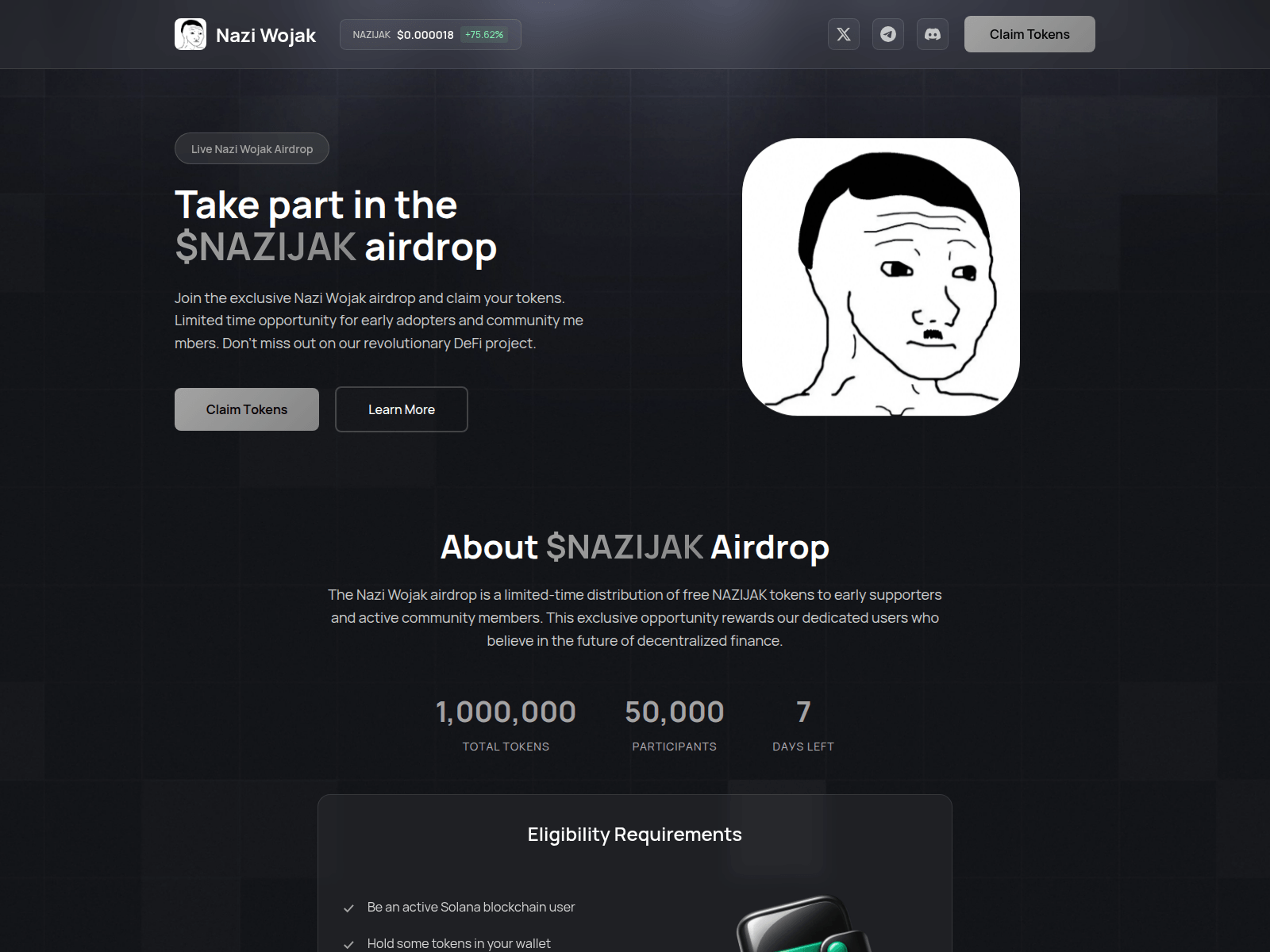 Screenshot of nazijak-event.fun