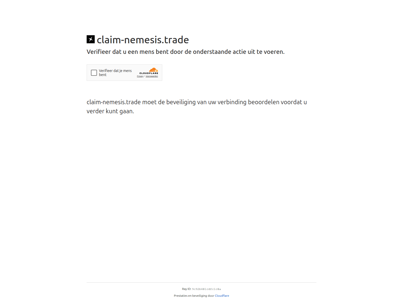 Screenshot of claim-nemesis.trade