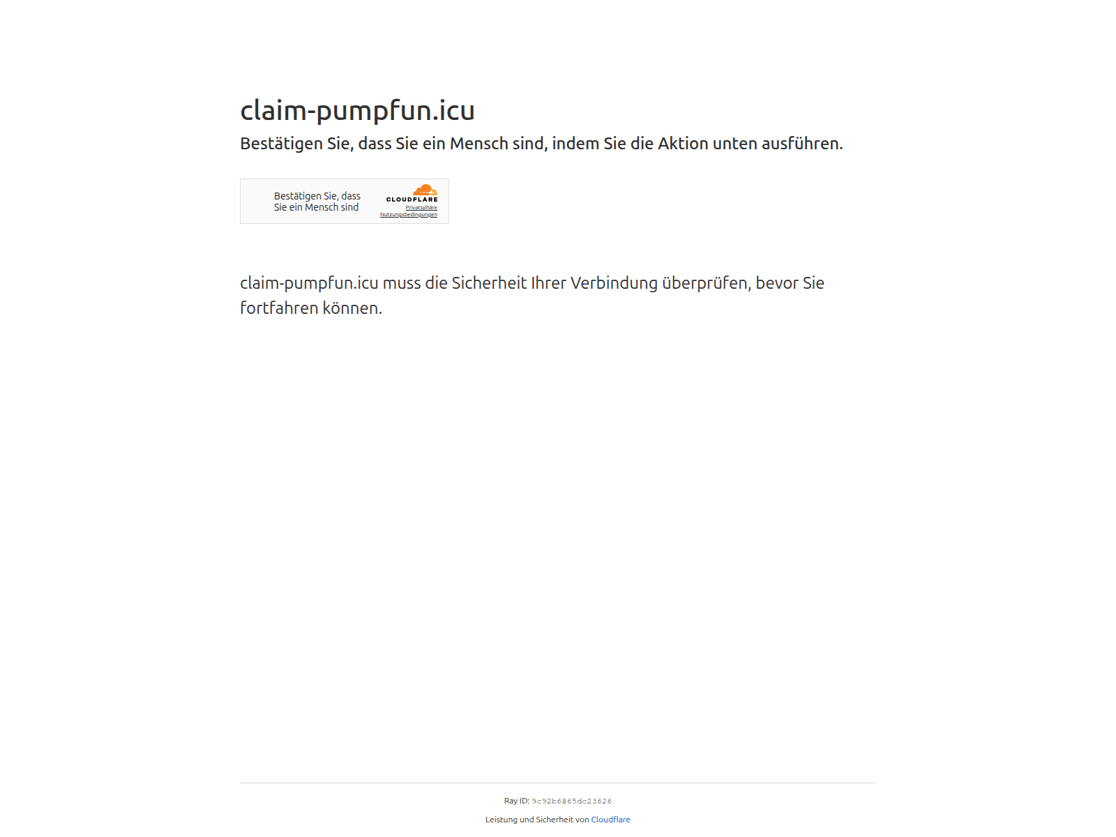 Screenshot of claim-pumpfun.icu