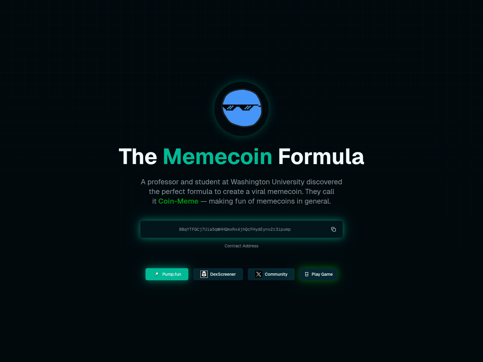 Screenshot of coin-meme.fun