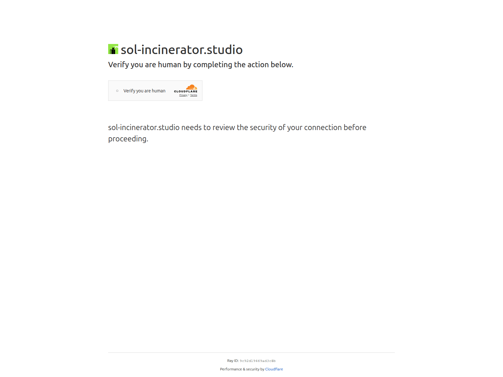 Screenshot of sol-incinerator.studio