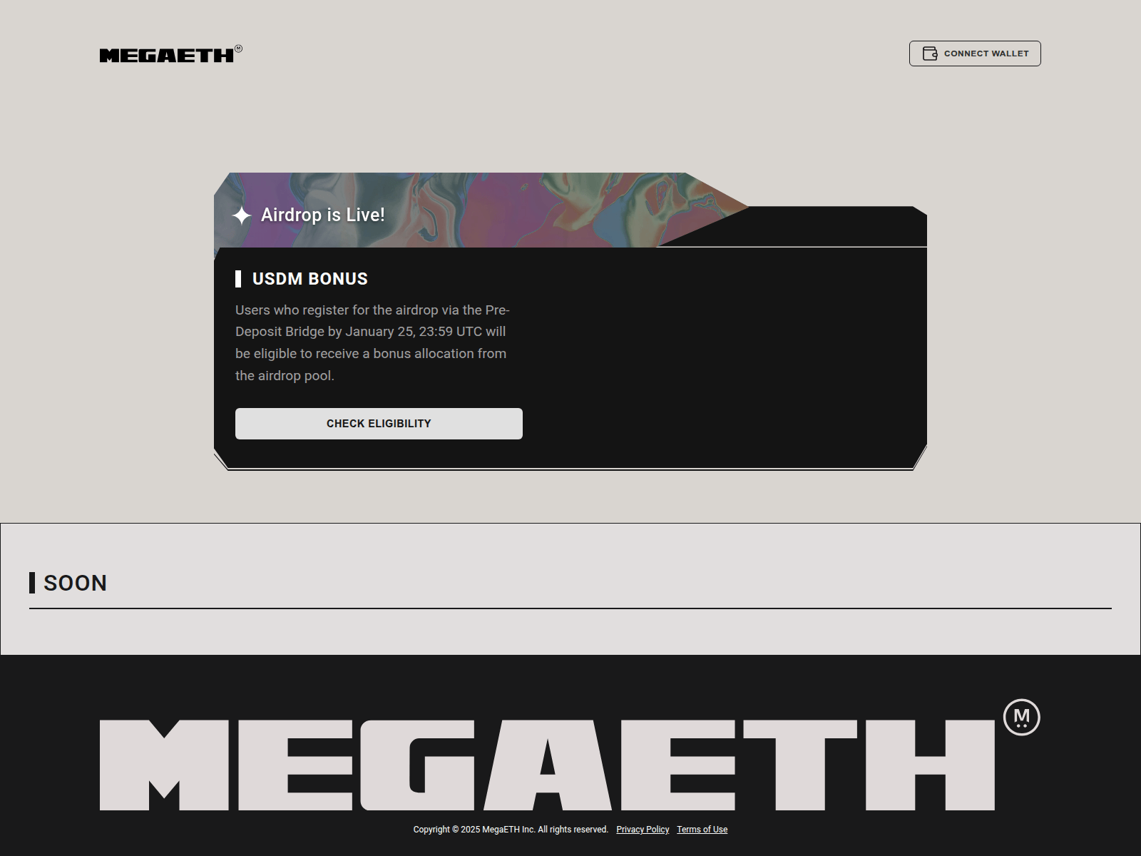 Screenshot of megaeth.live