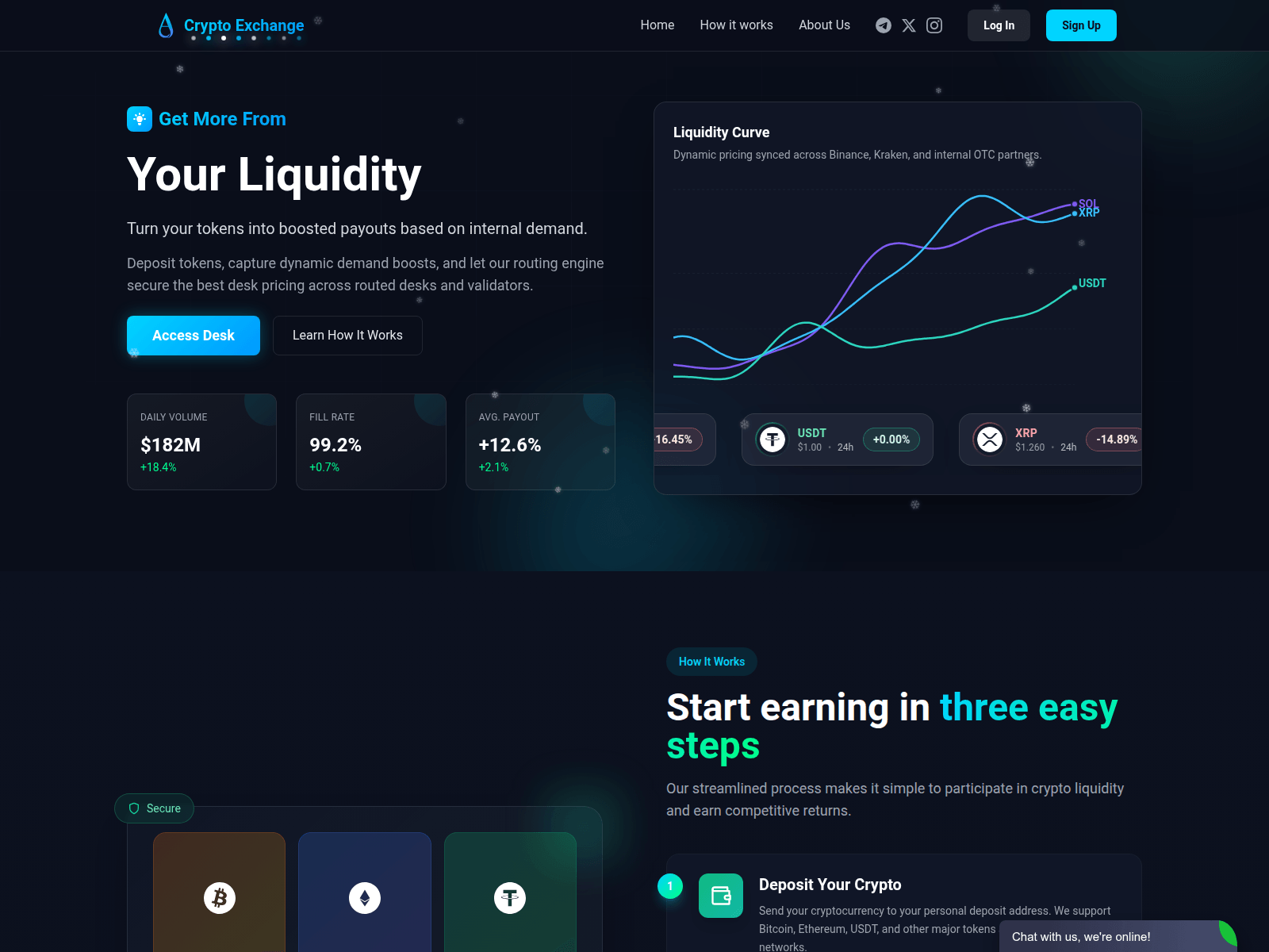 Screenshot of aimcryptospace.com