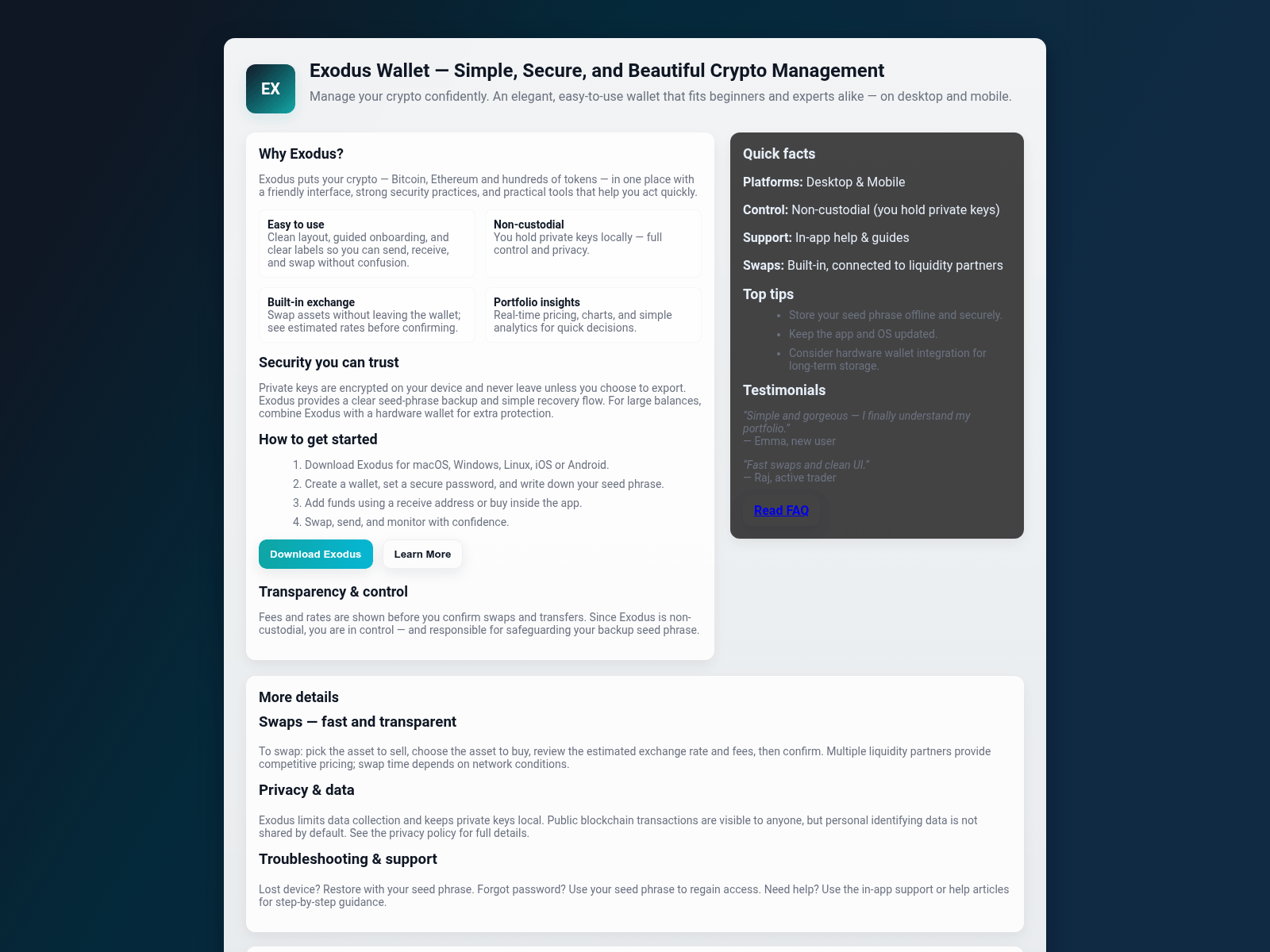 Screenshot of exodus-en-io.pages.dev