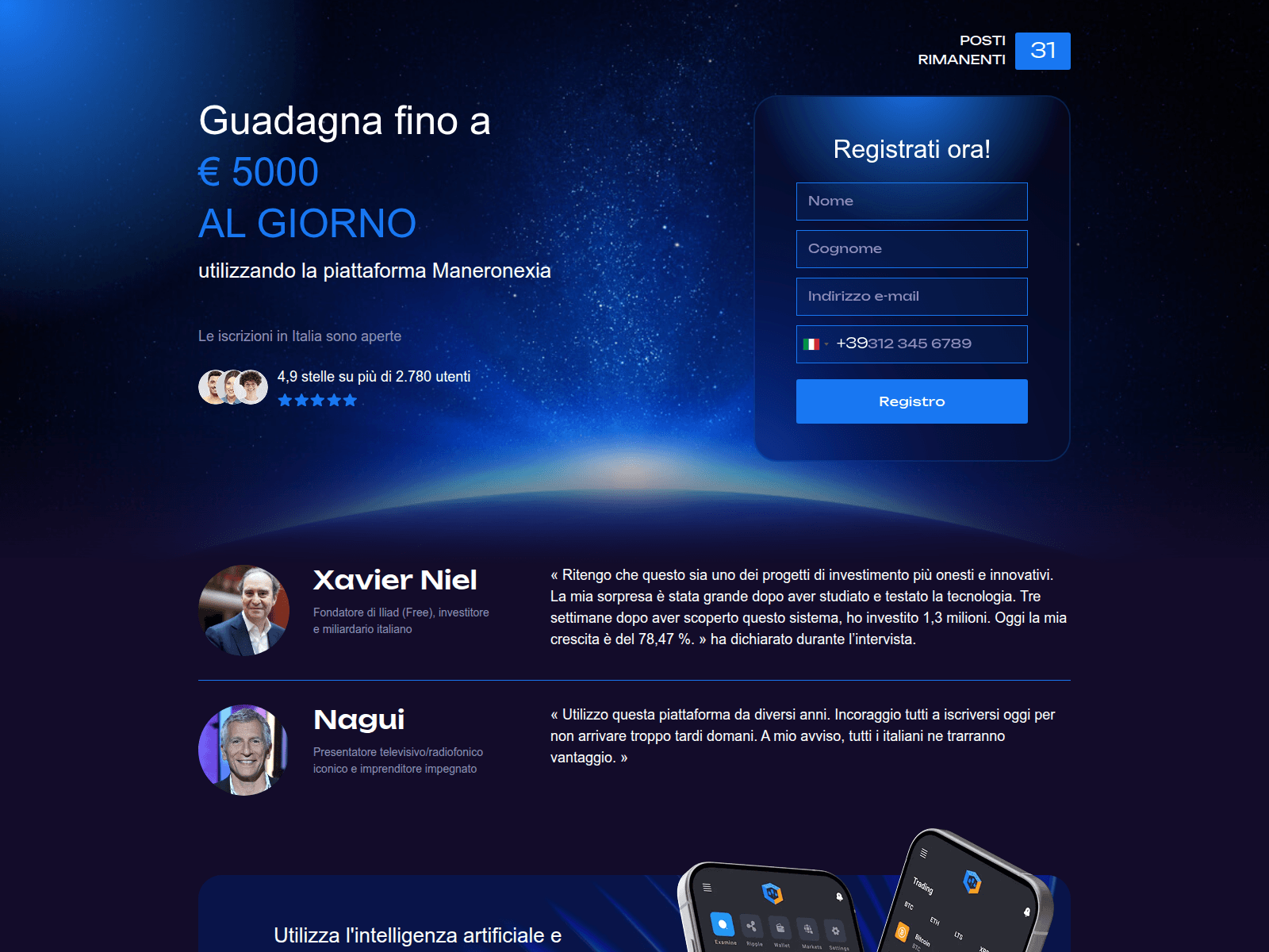 Screenshot of maneronexia.net